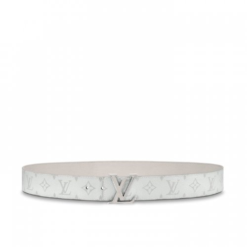 Louis Vuitton LV Initiales 40MM Reversible Belt Men M0158S White Louis Vuitton LV Initiales 40MM Reversible Belt Men M0158S White