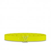 Louis Vuitton LV Initiales 40MM Reversible Belt Men M0160S Yellow