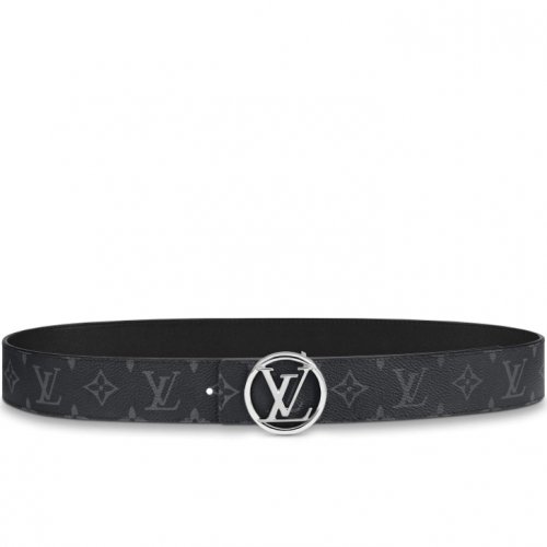 Louis Vuitton LV Circle 40mm Reversible Belt - Men - Accessories M0168U Black Grey