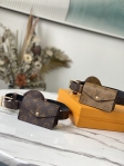 Louis Vuitton Daily Multi Pocket 30mm Belt Monogram in Brown - Accessories M0236W M0236Y