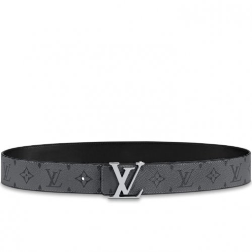 Louis Vuitton Monogram Eclipse Canvas LV Initiales 40MM reversible belt M0285S Louis Vuitton Monogram Eclipse Canvas LV Initiales 40MM reversible belt M0285S