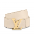 Louis Vuitton LV Initiales 30mm Reversible Monogram Creme - Women Accessories M0317U