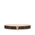 Louis Vuitton LV Initiales 30mm Reversible Monogram Creme - Women Accessories M0317U