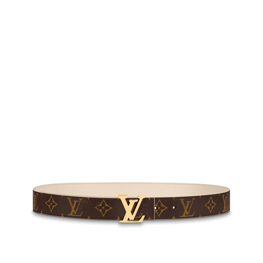 Louis Vuitton LV Initiales 30mm Reversible Monogram Creme - Women Accessories M0317U
