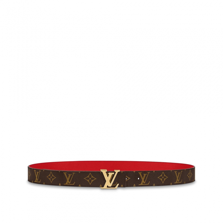 Louis Vuitton LV Initiales 30mm Reversible Belt Monogram in Red - Accessories M0322U