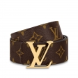 Louis Vuitton LV Initiales 40mm Reversible Belt Monogram in Brown - Accessories M0323Q