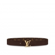 Louis Vuitton LV Initiales 40mm Reversible Belt Monogram in Brown - Accessories M0323Q