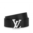 Louis Vuitton LV Initiales 30mm Reversible Belt Epi Leather in Black - Accessories M0324S