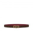 Louis Vuitton Dauphine 25mm Reversible Belt Monogram in Violet - Accessories M0326W
