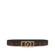 Louis Vuitton Dauphine 35mm Reversible Belt Monogram in Brown - Accessories M0349W
