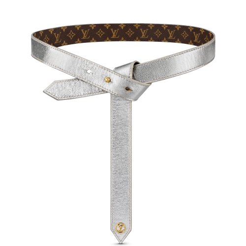 Louis Vuitton LV Pool Party Reversible Belt Monogram in Silver - Accessories M0365V