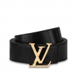 Louis Vuitton LV Glory 30mm Reversible Belt Monogram in Black - Accessories M0382U