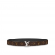 Louis Vuitton LV Initiales 30mm Reversible Belt Autres Toiles Monogram in Blue - Accessories M0385W