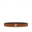 Louis Vuitton LV Initiales 30mm Reversible Belt Monogram in Brown - Accessories M0391U