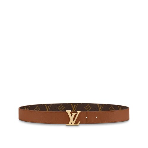 Louis Vuitton LV Initiales 30mm Reversible Belt Monogram in Brown - Accessories M0391U