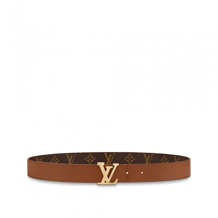 Louis Vuitton LV Initiales 30mm Reversible Belt Monogram in Brown - Accessories M0391U