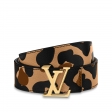 Louis Vuitton LV Iconic 30mm Reversible Belt Monogram Empreinte Leather in Black - Accessories M0393U