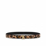 Louis Vuitton LV Iconic 30mm Reversible Belt Monogram Empreinte Leather in Black - Accessories M0393U
