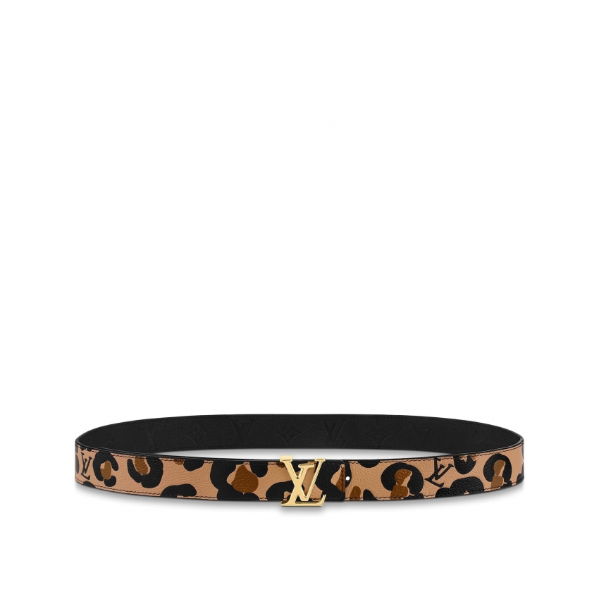 Louis Vuitton LV Iconic 30mm Reversible Belt Monogram Empreinte Leather in Black - Accessories M0393U