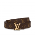 Louis Vuitton LV Iconic 20mm Reversible Belt Monogram in Brown - Accessories M0431M