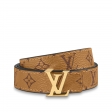 Louis Vuitton LV Iconic 20mm Reversible Belt Monogram in Brown - Accessories M0440M