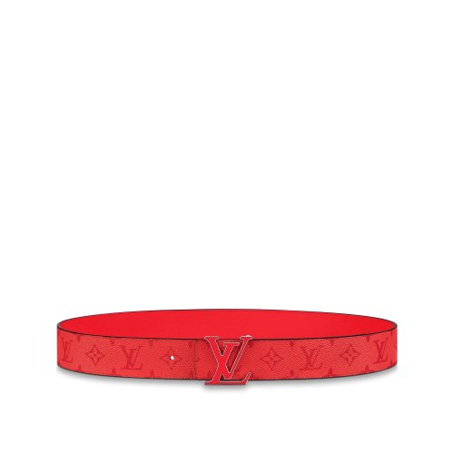 Louis Vuitton LV Initials 40MM Reversible Belt - Men - Accessories M0464U Red
