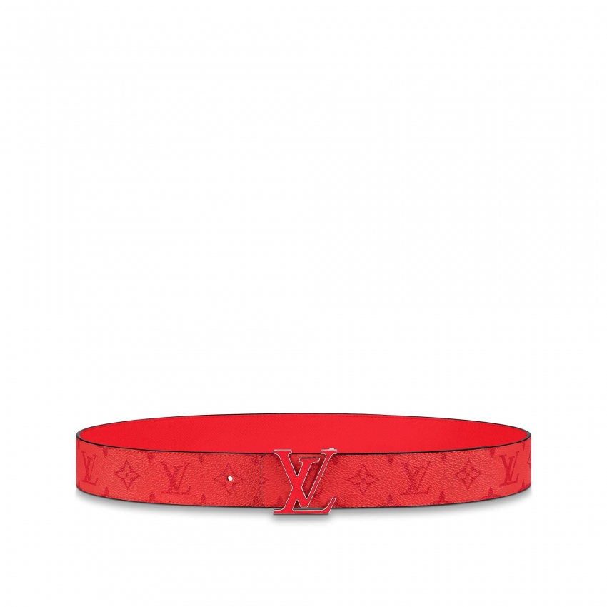 Louis Vuitton LV Initials 40MM Reversible Belt - Men - Accessories M0464U Red