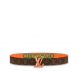 Louis Vuitton Lv Pyramide Cities Exclusive 40MM Reversible Belt - Men - Accessories M0492T