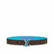 Louis Vuitton Lv Pyramide Cities Exclusive 40MM Reversible Belt - Men - Accessories M0495T
