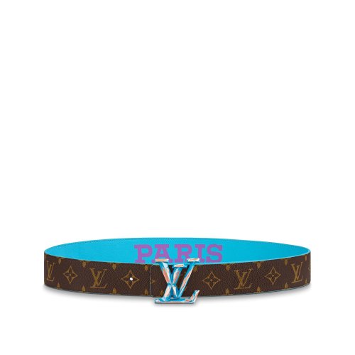 Louis Vuitton Lv Pyramide Cities Exclusive 40MM Reversible Belt - Men - Accessories M0495T