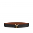 Louis Vuitton LV Pyramide Twisted 40MM Reversible Belt - Men - Accessories M0537T Black