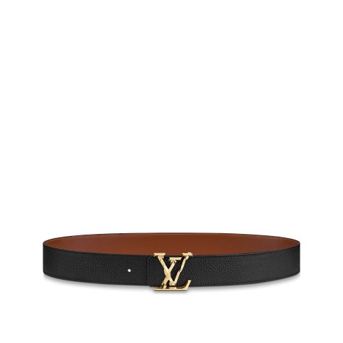 Louis Vuitton LV Pyramide Twisted 40MM Reversible Belt - Men - Accessories M0537T Black