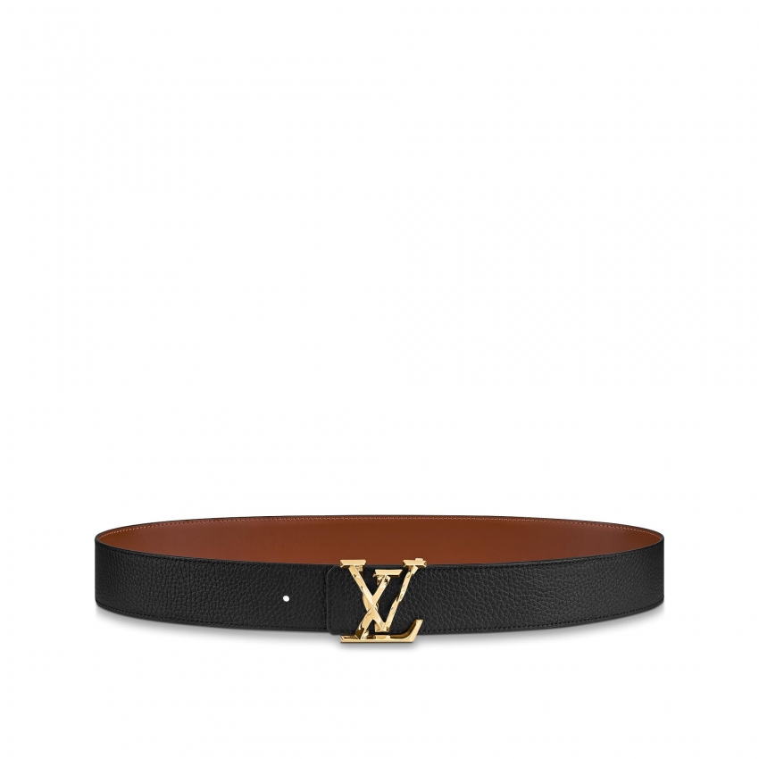 Louis Vuitton LV Pyramide Twisted 40MM Reversible Belt - Men - Accessories M0537T Black