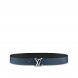 Louis Vuitton LV Pyramide Twisted 40MM Reversible Belt - Men - Accessories M0538T Navy