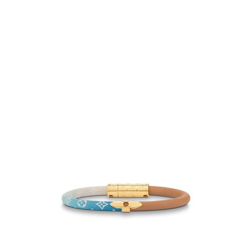 Louis Vuitton Daily Confidential Bracelet Monogram in Blue - Accessories M6057E Louis Vuitton Daily Confidential Bracelet Monogram in Blue - Accessories M6057E