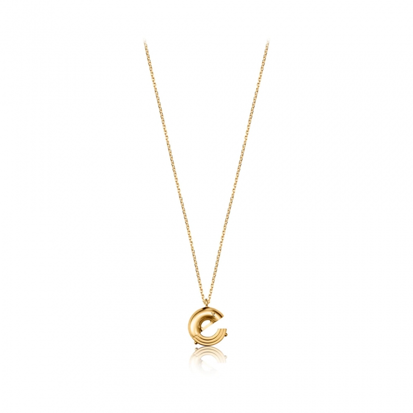 Louis Vuitton LV & Me necklace, letter E in Gold - Accessories M61060