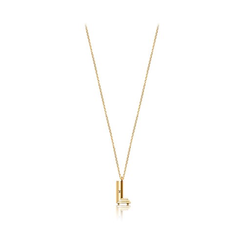 Louis Vuitton LV & Me necklace, letter L in Gold - Accessories M61067