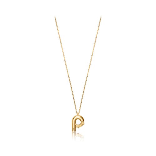 Louis Vuitton LV & Me necklace, letter P in Gold - Accessories M61071