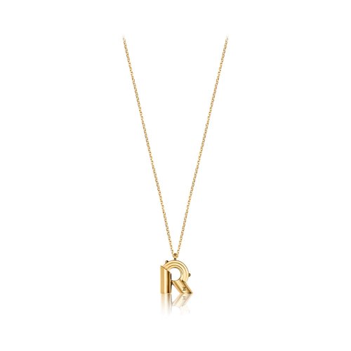 Louis Vuitton LV & Me necklace, letter R in Gold - Accessories M61073