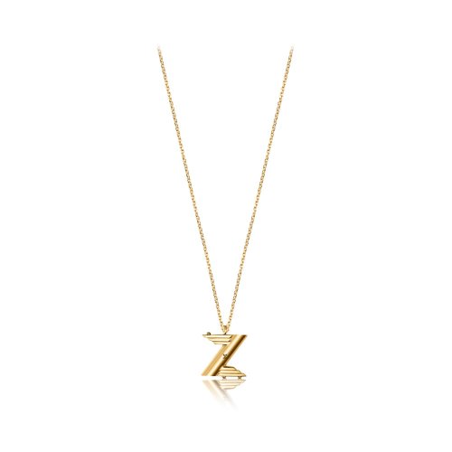 Louis Vuitton LV & Me necklace, letter Z in Gold - Accessories M61081
