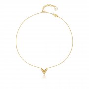 Louis Vuitton Essential V necklace in Gold - Accessories M61083