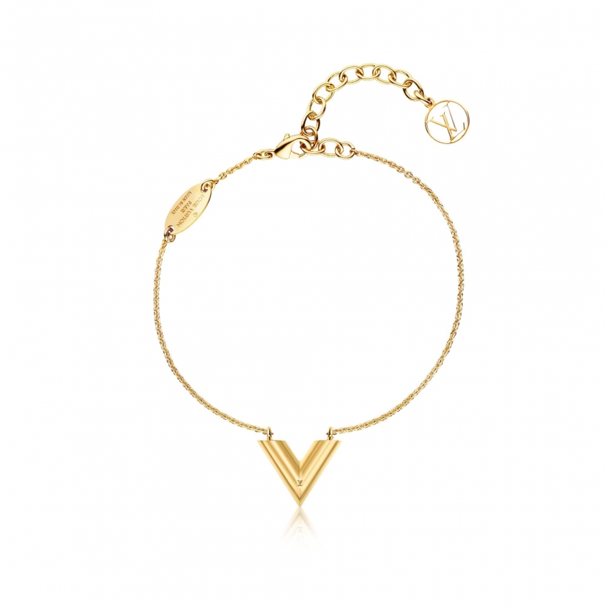 Louis Vuitton Essential V bracelet in Gold - Accessories M61084