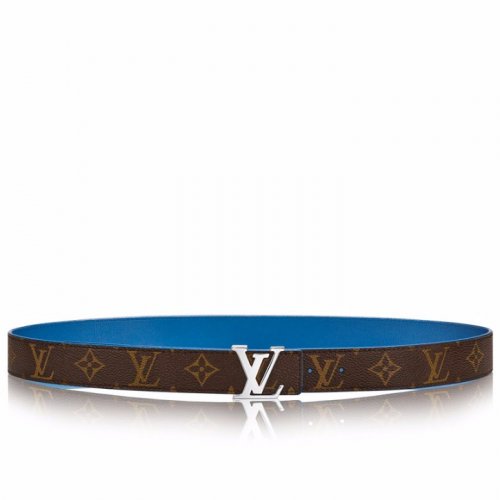 Louis Vuitton LV Initiales 30mm Reversible Monogram Blue - Women Accessories M6111U