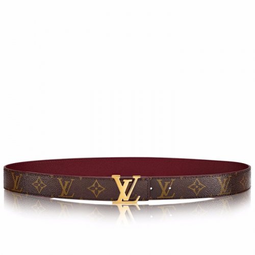 Louis Vuitton LV Initiales 30mm Reversible Monogram Wine - Women Accessories M6130U