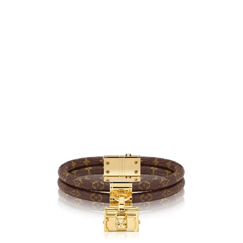 Louis Vuitton Petite Malle bracelet Monogram Canvas in Brown - Accessories M6154E