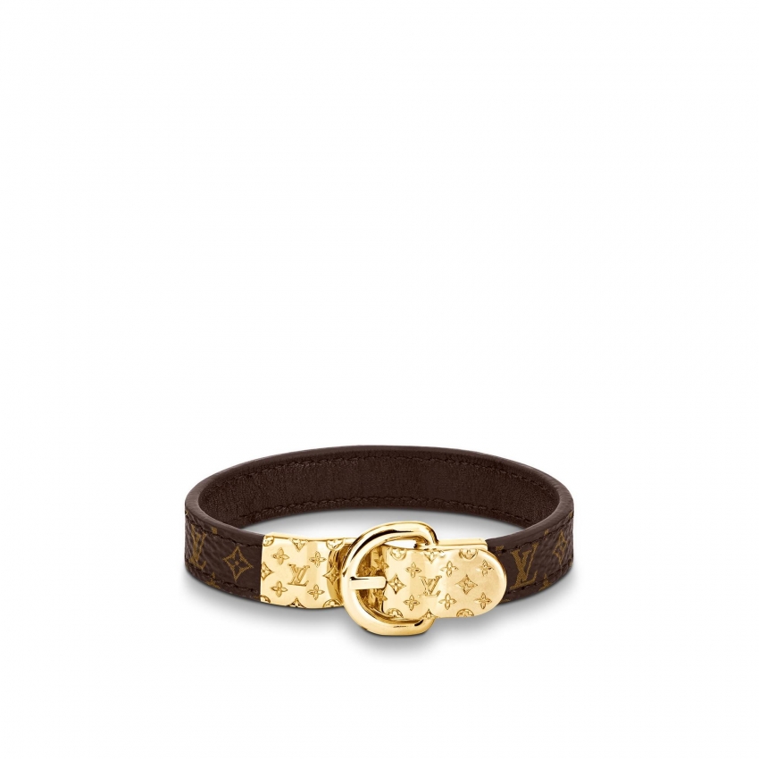 Louis Vuitton Fasten Your LV Bracelet Monogram in Brown - Accessories M6170E
