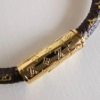 Louis Vuitton LV Confidential bracelet Monogram Canvas in Brown - Accessories M6334E