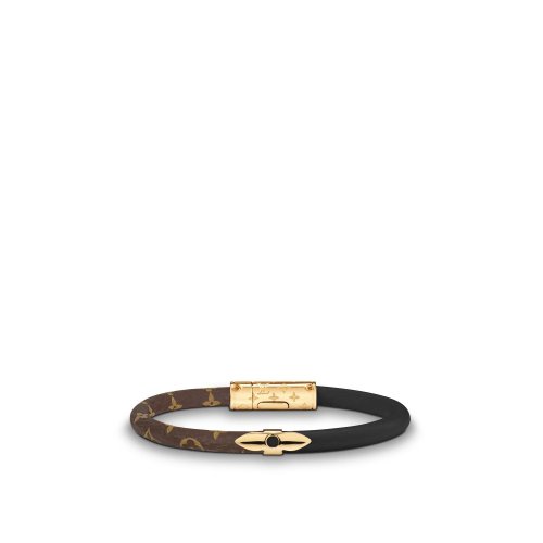 Louis Vuitton Daily Confidential Bracelet Monogram in Black - Accessories M6431E