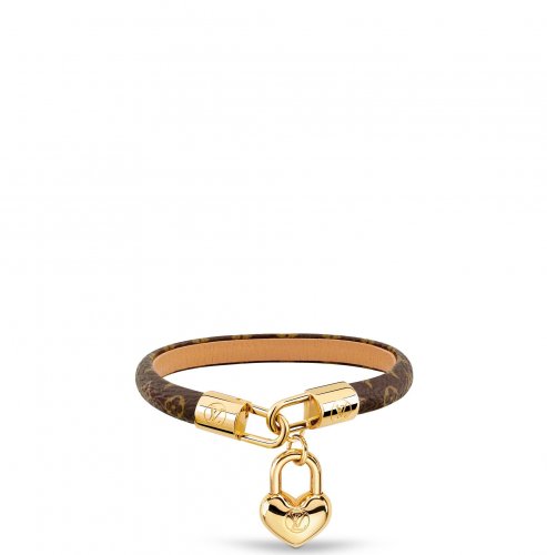 Louis Vuitton Crazy In Lock Bracelet Monogram in Brown - Accessories M6451F