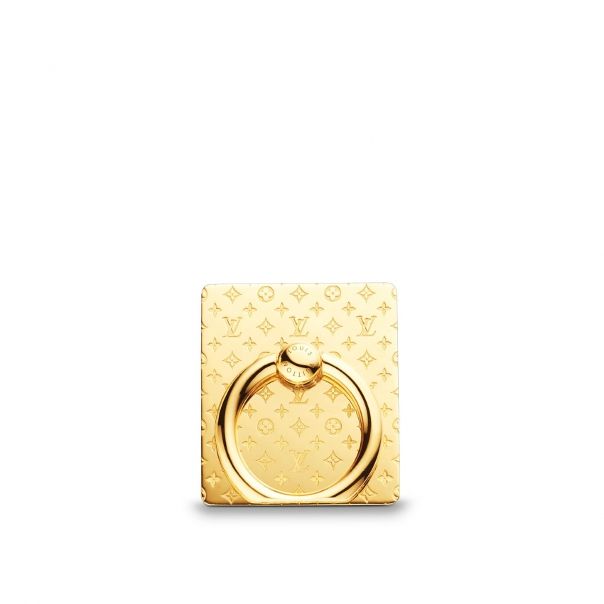 Louis Vuitton Phone Ring Holder: Nanogram - ACCESSORIES